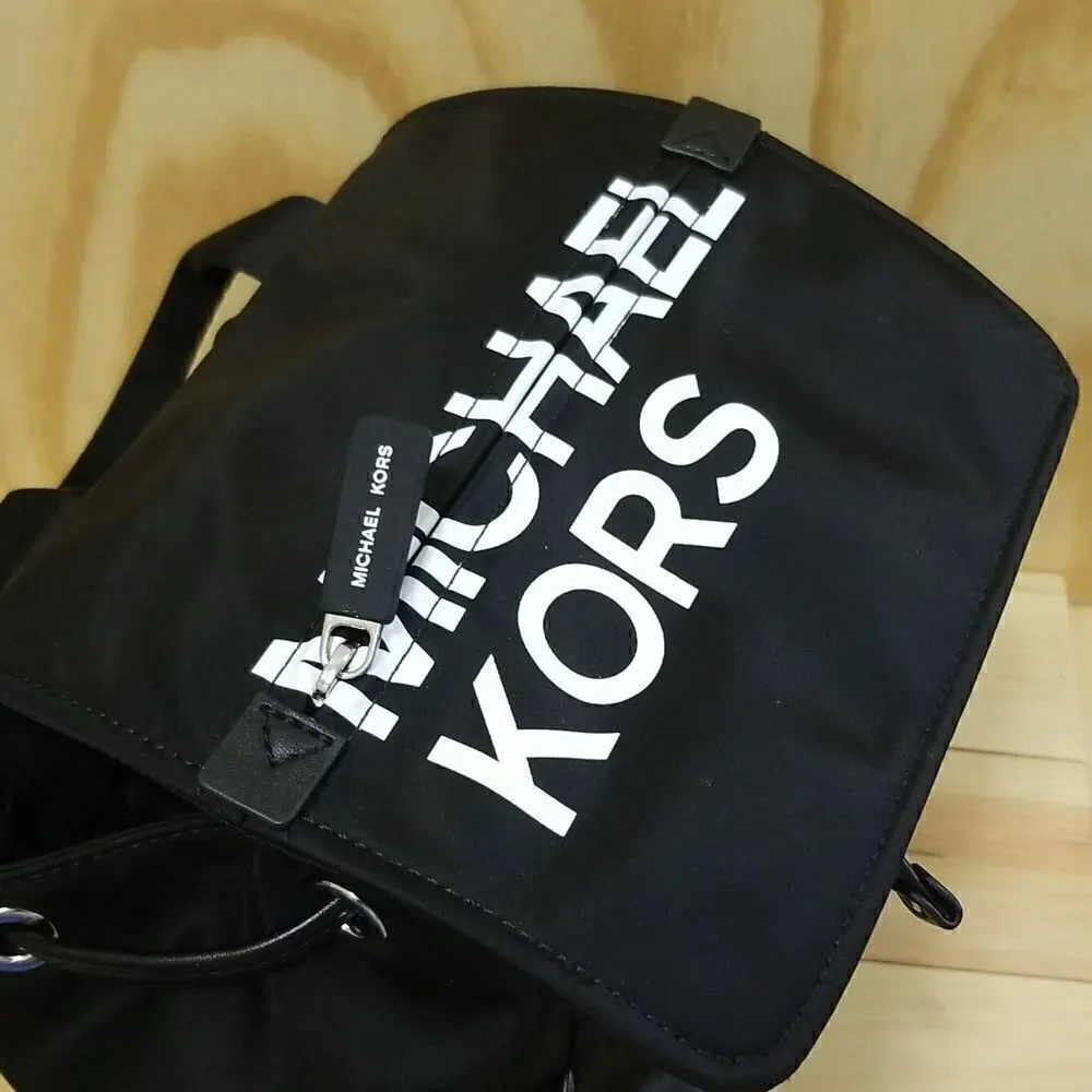 Michael Kors Nylon Sport MD Drawstring Back Pack Brand New.